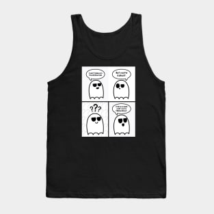 Ghost Who Doesn't Believe Tank Top